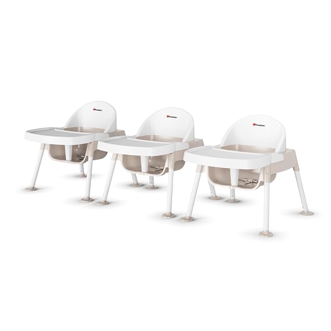 Foundations Secure Sitter Feeding Chairs Multipack, No-Tip Feet, 3-Point by FoundationsChildrensProducts