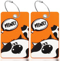2PCS 2303 Bright Silicone Luggage tag by SIVEUMIL