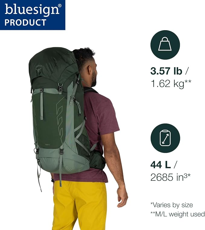 Osprey Talon 44L Men's Lightweight Hiking Backpack - Image 2