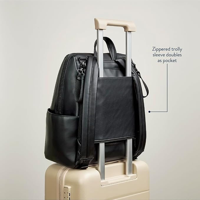 Itzy Ritzy Eras Diaper Bag Backpack – Large Capacity Sleek Daddy Diaper Bag - Image 8