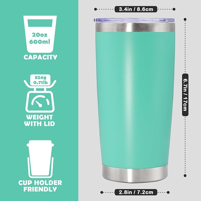 20oz Tumbler Bulk Stainless Steel Tumbler Cup - Image 4