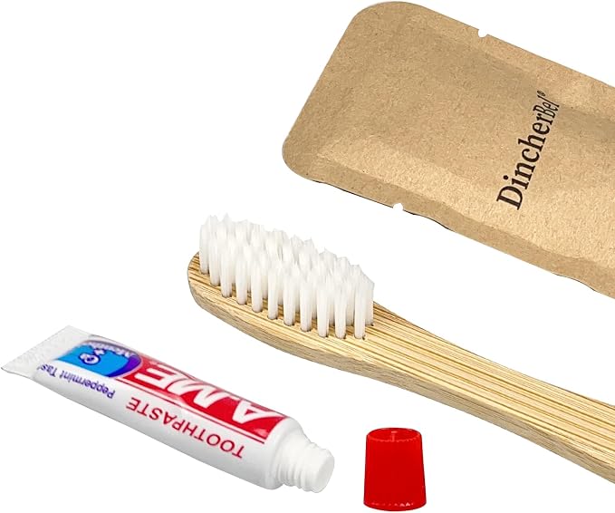 Bamboo Toothbrushes Kit Bulk, Disposable Toothbrushes - Image 4