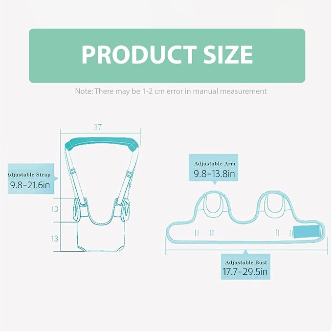 Baby Walking Harness-Handheld Assistant Belt- Toddler Infant Walking Aid - Image 3