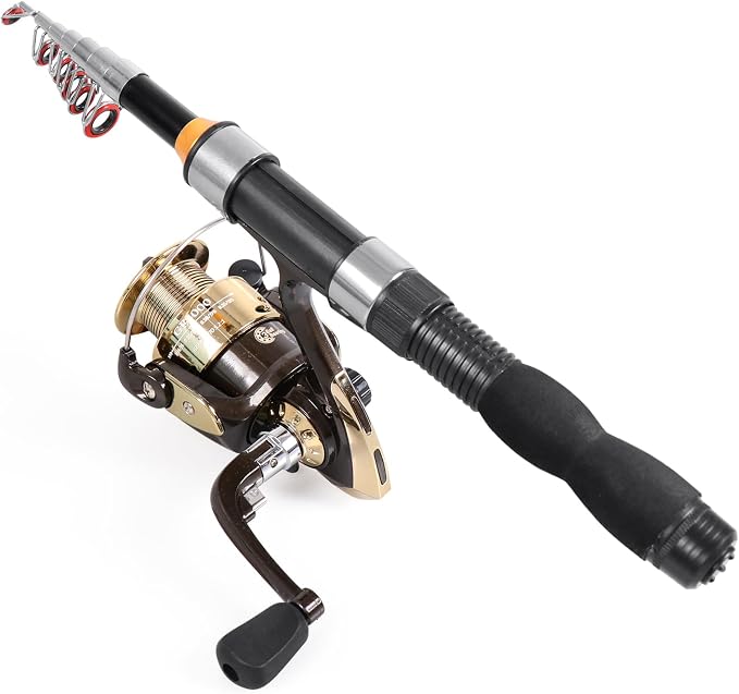 Telescopic Collapsible Extendable Fishing Rod - Image 7