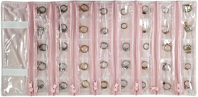 Travel Jewelry Roll Bag Portable Organizer Pouch - Image 4