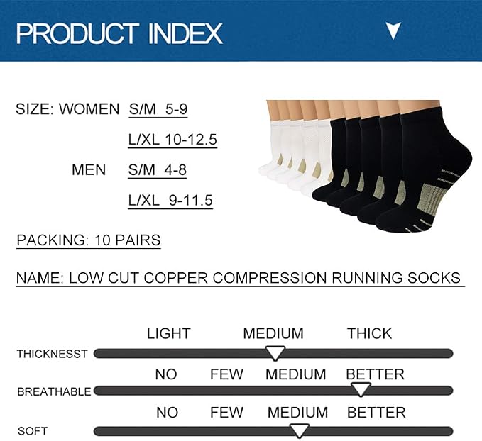 Iseasoo Copper Compression Socks - Image 6