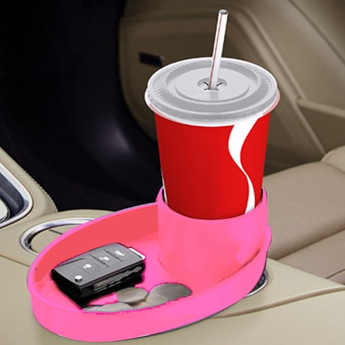 Car Seat Snack Tray, Convenient Toddler Road Trip Essentials Food Plate Cup - Image 2