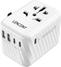 LENCENT Universal Travel Power Adapter, International AC Plug Adaptor by LENCENT