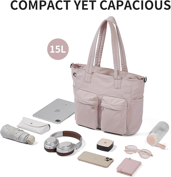 aji Tote Bag for women work, Water-Resistant Tote Bag - Image 6