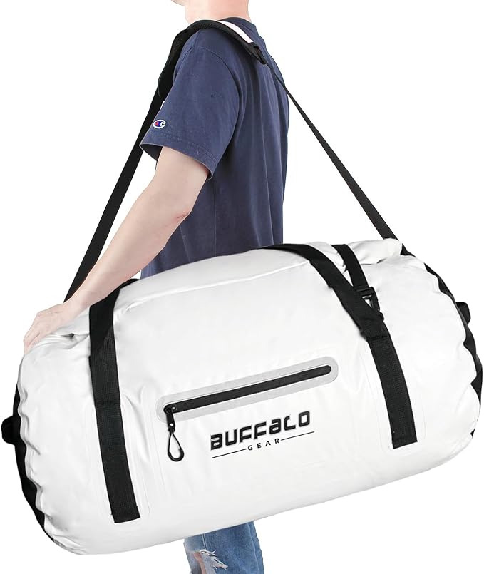 Buffalo Gear Waterproof Duffle Bag 40L 60L 80L Roll-top Dry Bag Heavy Duty - Image 4