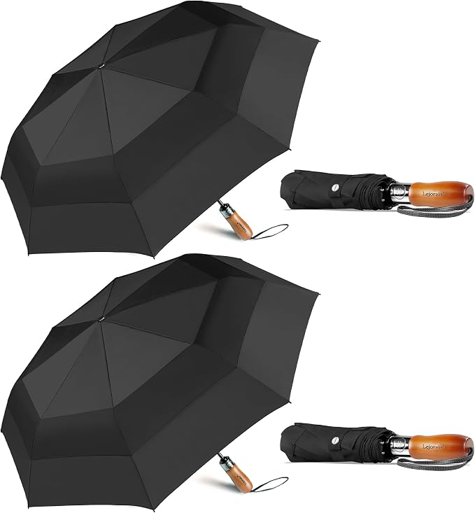 Lejorain Large Folding Golf Umbrella by Lejorain