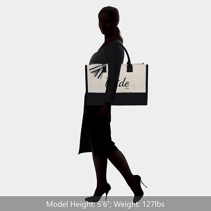 TOPDesign Canvas Tote Bag, Bridal Shower Gifts - Image 5
