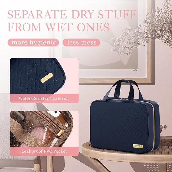 HOTOR Travel Toiletry Bag w/Hanging Hook - Image 5