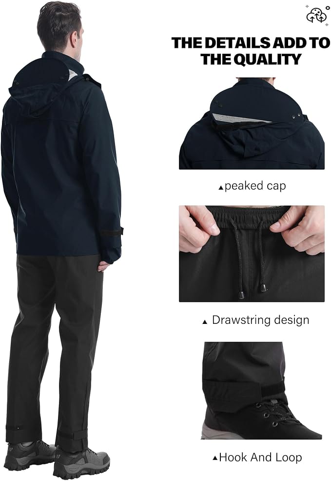 iCreek Rain Suit Waterproof Jacket - Image 5