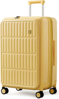 aji Expandable Top Open 26 Inch Checked Luggage by AJIVALUESTYLISHQUALITY