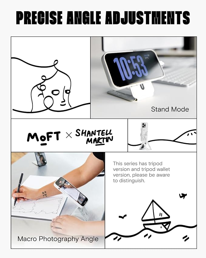 MOFT x Shantell Martin Phone Tripod Wallet - Image 3