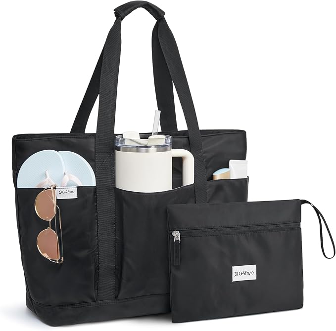 G4Free Beach Bag, Waterproof Beach Tote Pool Bags by G4Free
