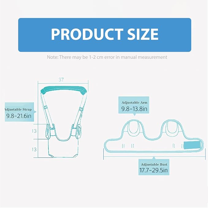 Baby Walking Harness-Handheld Assistant Belt- Toddler Infant Walking Aid - Image 2