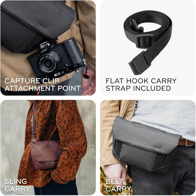 Peak Design Field Pouch V2, 2-in-1 Organizer and Sling Bag, Adjustable Shoulder - Image 3