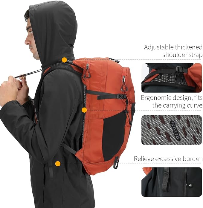 Hiking Hydration Backpack with 3l Water Bladder - Image 6