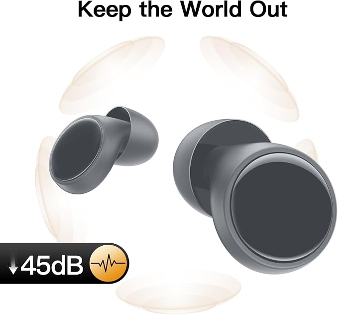 Ear Plugs for Sleeping 45dB Noise Cancelling Ear Plugs for Concerts, Work - Image 2
