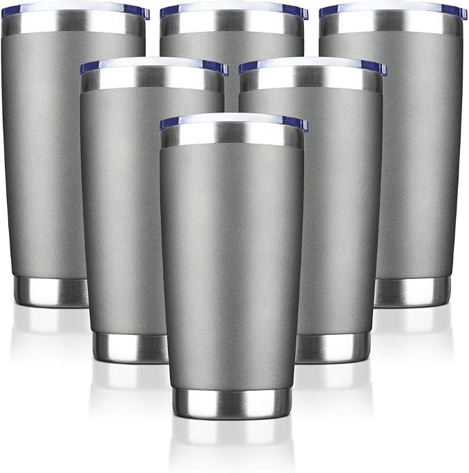 20oz Tumbler Bulk Stainless Steel Vacuum Insulated Tumblers by VisittheEcoMozz