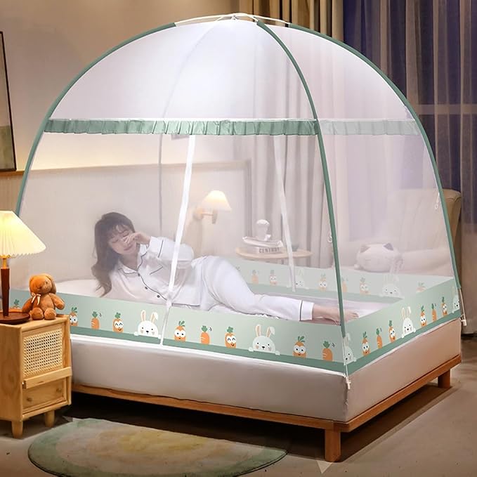 Pop-Up Mosquito Net Tent for Beds Portable Folding Canopy - Image 7