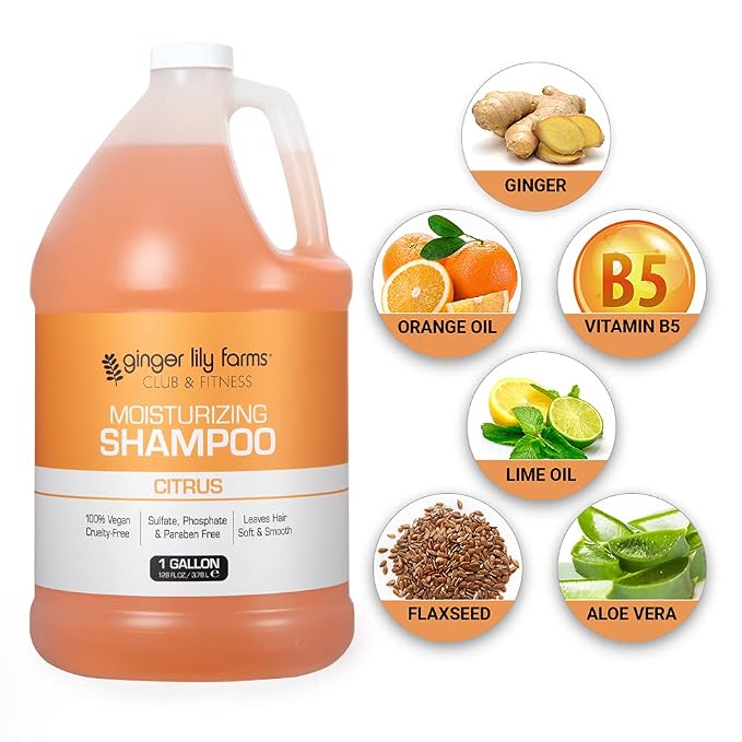 Ginger Lily Farms Club & Fitness Moisturizing Shampoo - Image 5