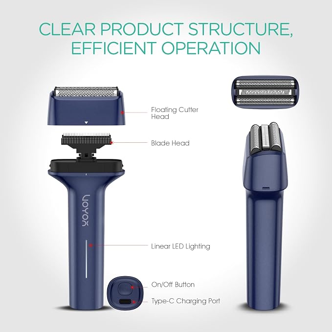 VOYOR Foil Shaver Electric Razor - Image 7