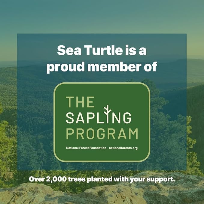 Sea Turtle Plant-Based Bristles, Ultra-Soft Bamboo Toothbrushes, Natural - Image 6