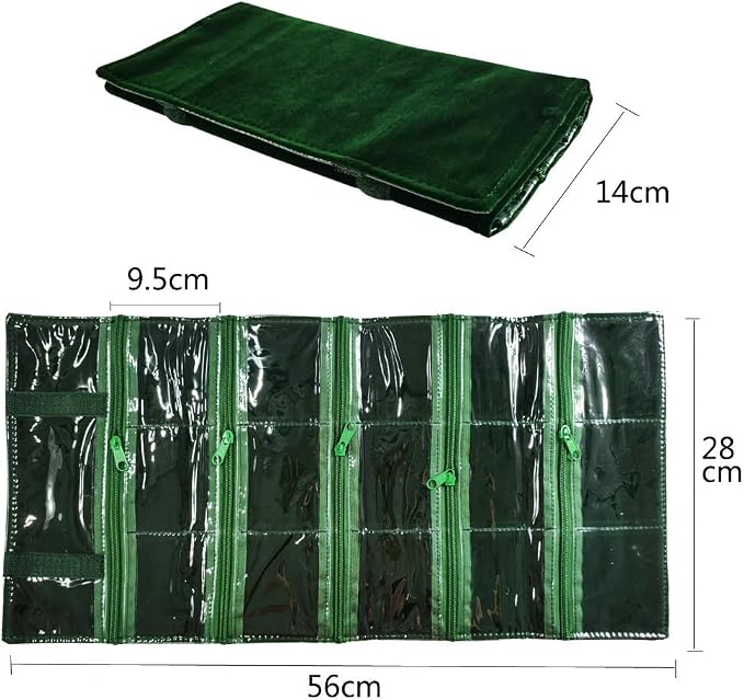 Travel Jewelry Roll Bag Portable Organizer Pouch - Image 2