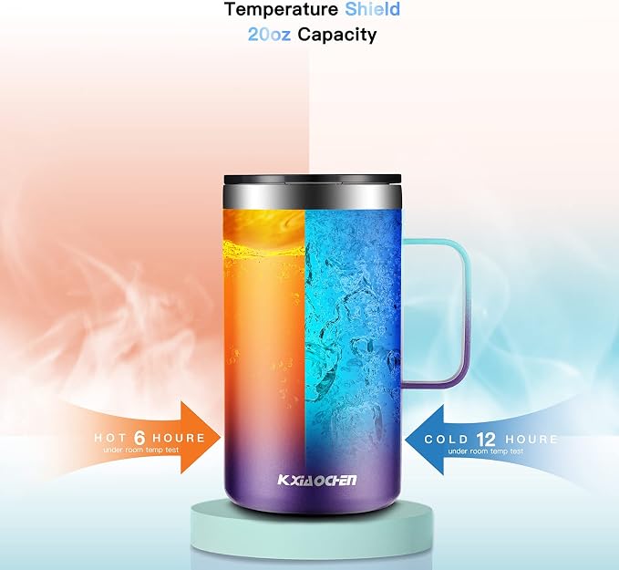 KXIAOCHEN 20oz Insulated Coffee Mug - Image 5