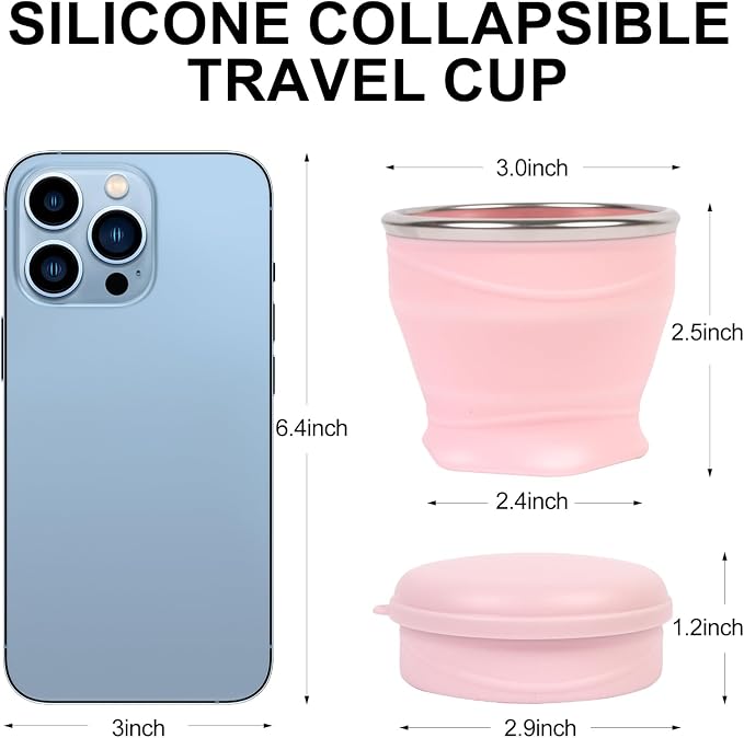 Collapsible Water Cup 6oz/180ml - Image 3