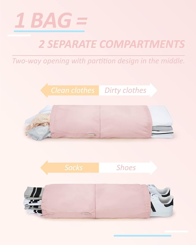 BAGSMART 6 Set Compression Packing Cubes - Image 4