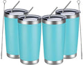 MEWAY 20oz Tumbler 4 Pack Double Wall Vacuum Insulated Travel Mug Bulk by MEWAY