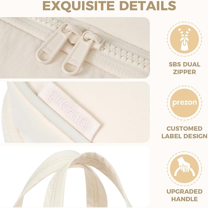 Toiletry Bag For women, Portable Hanging Organizer, 4 Leakproof Compartment for - Image 7