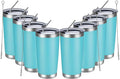 MEWAY 20oz Tumbler 8 Pack Double Wall Vacuum Insulated Travel Mug Bulk by MEWAY