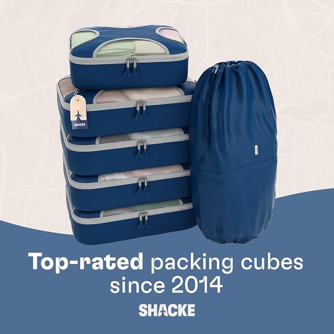 Shacke 6 Set Packing Cubes for Travel - Image 9