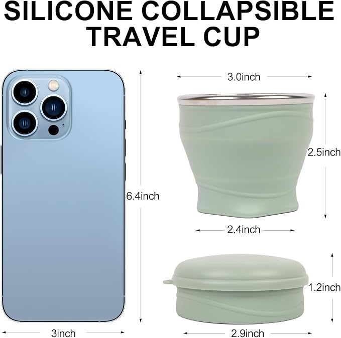 Collapsible Water Cup 6oz/180ml - Image 3