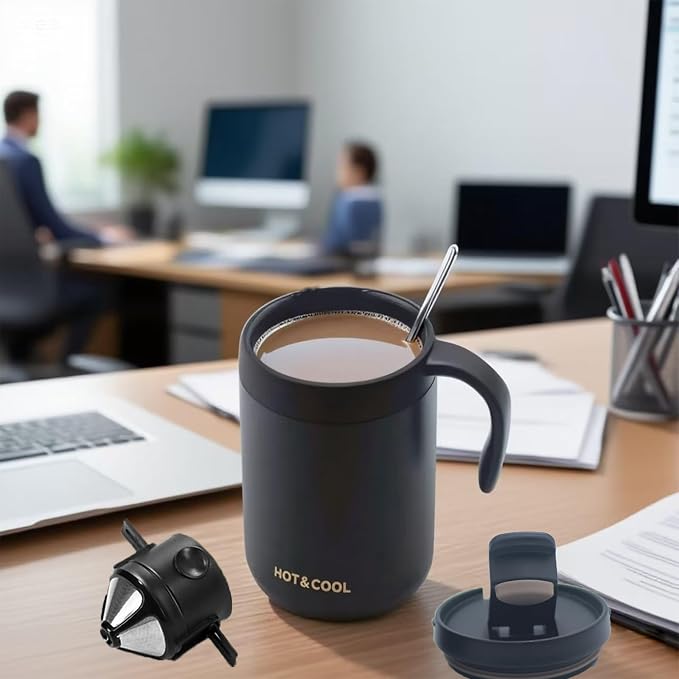 Portable 16oz Pour Over Coffee Maker - Image 9