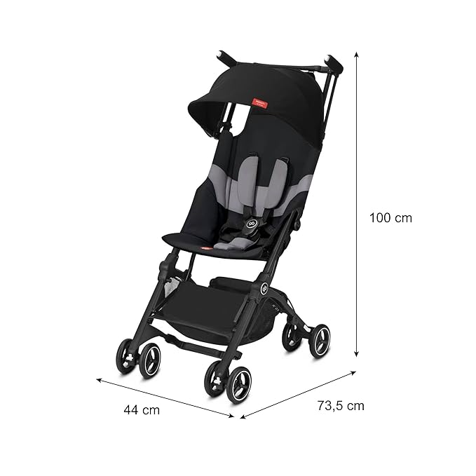 gb Pockit+ All-Terrain, Ultra Compact Lightweight Travel Stroller - Image 3