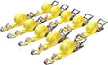 10 Pack 1.5" x15' Ratchet Strap 4400LB by Cargo+Control