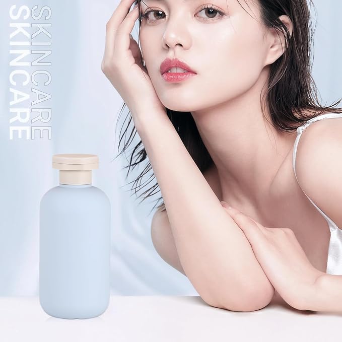 6.8 oz Plastic Travel Shampoo Bottles, Refillable Flip Cap Squeeze Bottles - Image 6