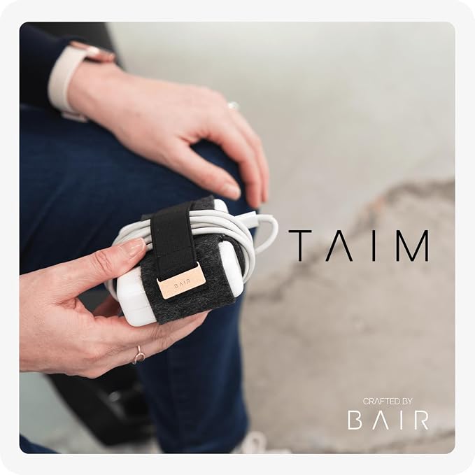 TAIM - Premium Charging Cable Organizer Case | Compact Travel Cord Management - Image 9