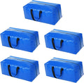 5 Pack Heavy Duty Extra Large Moving Bags Storage Tote by ACNUSIK