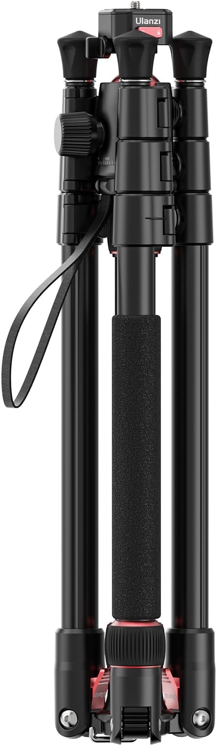 ULANZI TT31 72.4" Camera Tripod, Foldable Tripod & Monopod Aluminum w Claw - Image 9