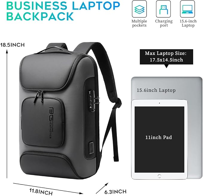 BANGE Business Laptop Backpack Fit - Image 4