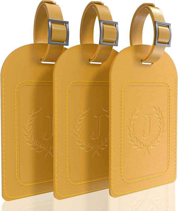 FESAS 3 Pack A-Z Alphabet Luggage Tags by Unknown