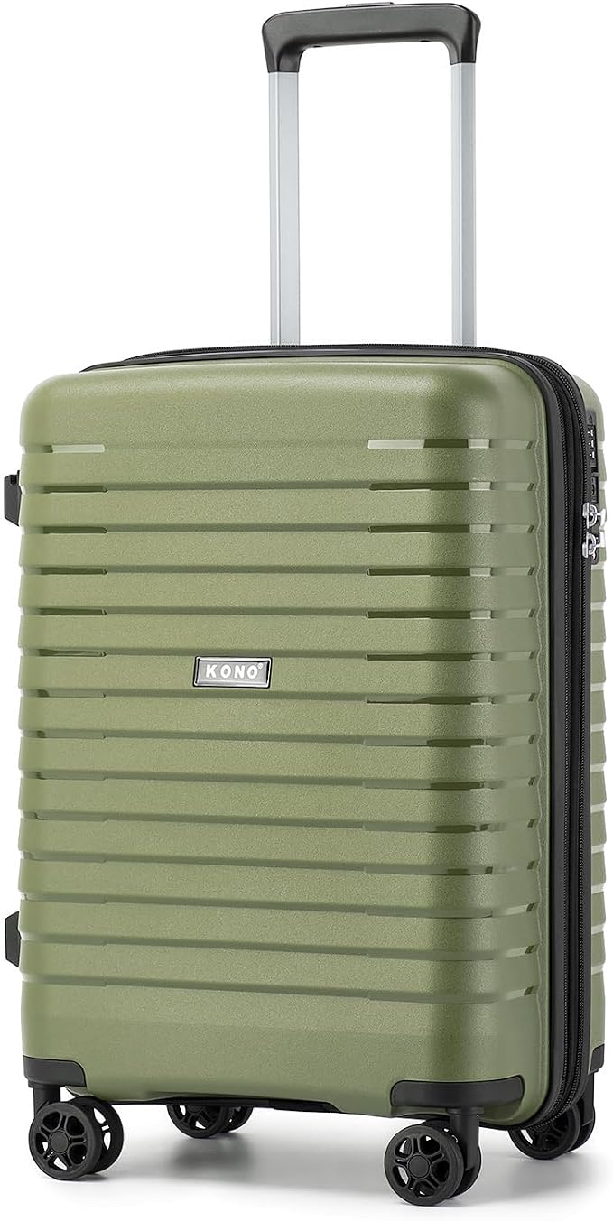 Kono 20 Inch Expandable Carry On Luggage by Kono