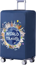 TRAVELKIN Luggage Covers For Suitcase Tsa Approved, Suitcase Cover Protector by MoreThanTravel